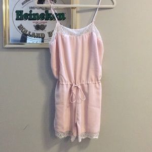 Pink romper - house of harlow x revolve.